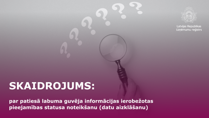 Cilvēka roka, kas tur lupu un virs tās redzamas jautājuma zīmes. 