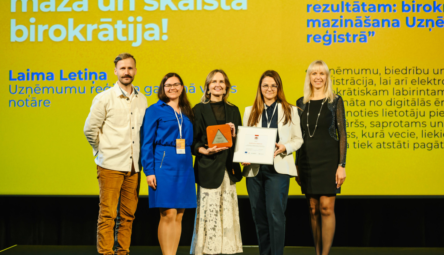 UR saņem Valsts kancelejas atzinību konferencē "Celmlauzis"
